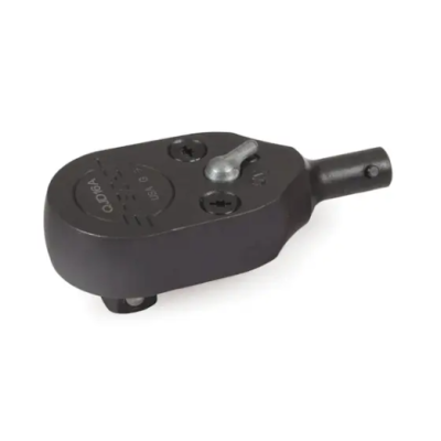 Cabezal de trinquete con accionamiento cuadrado de 3/8", vástago en J QJD12A-80