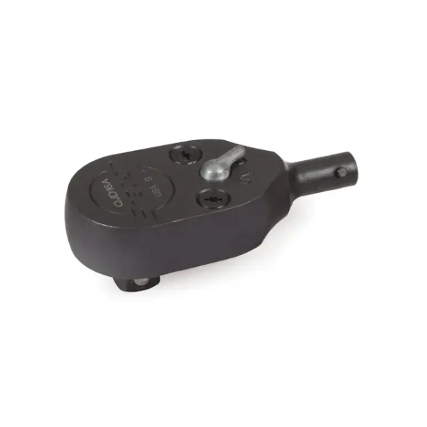 Cabezal de trinquete con accionamiento cuadrado de 3/8", vástago en J